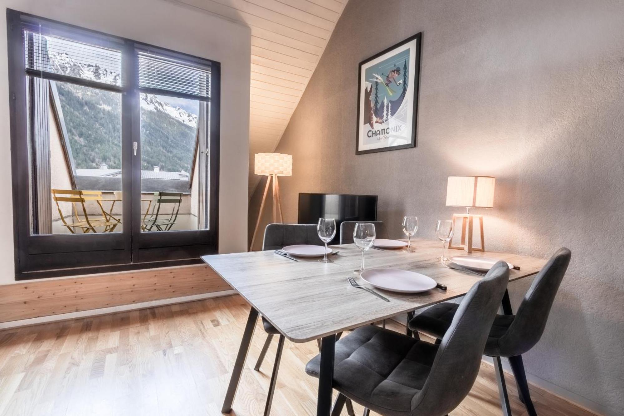Triplex Aiguille Du Midi Apartment Chamonix Bagian luar foto